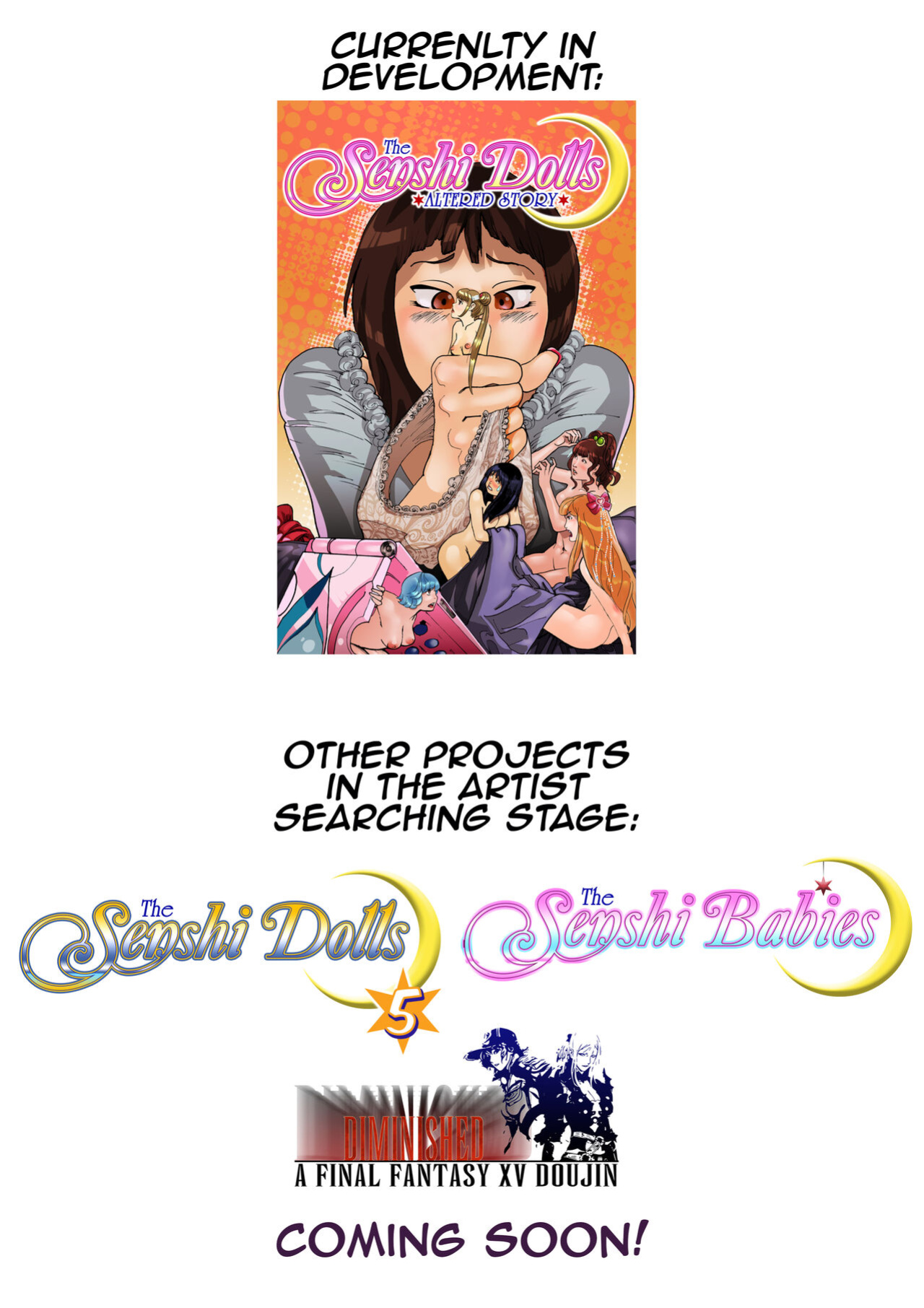 [Mercomix] The Senshi Dolls
