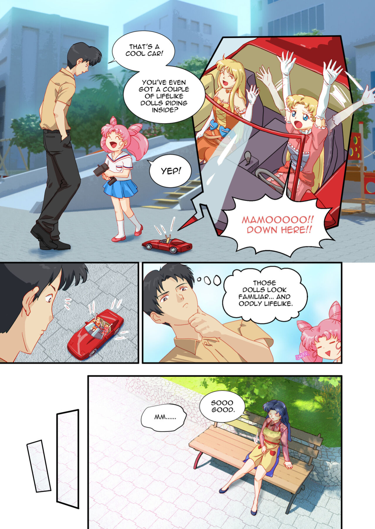 [Mercomix] The Senshi Dolls