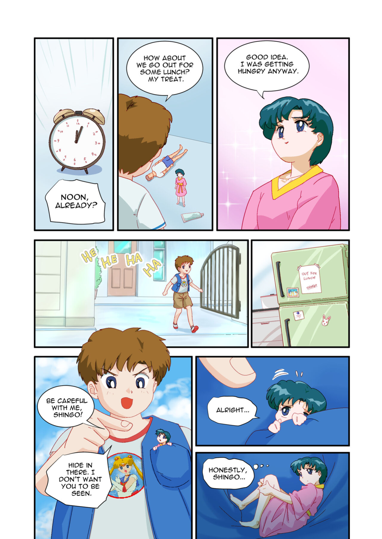 [Mercomix] The Senshi Dolls