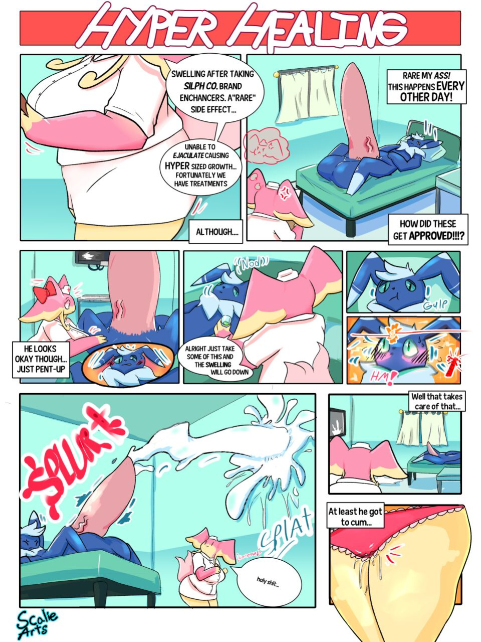 [ScalieArts] Hyper Healing 1-3 (Pokemon)