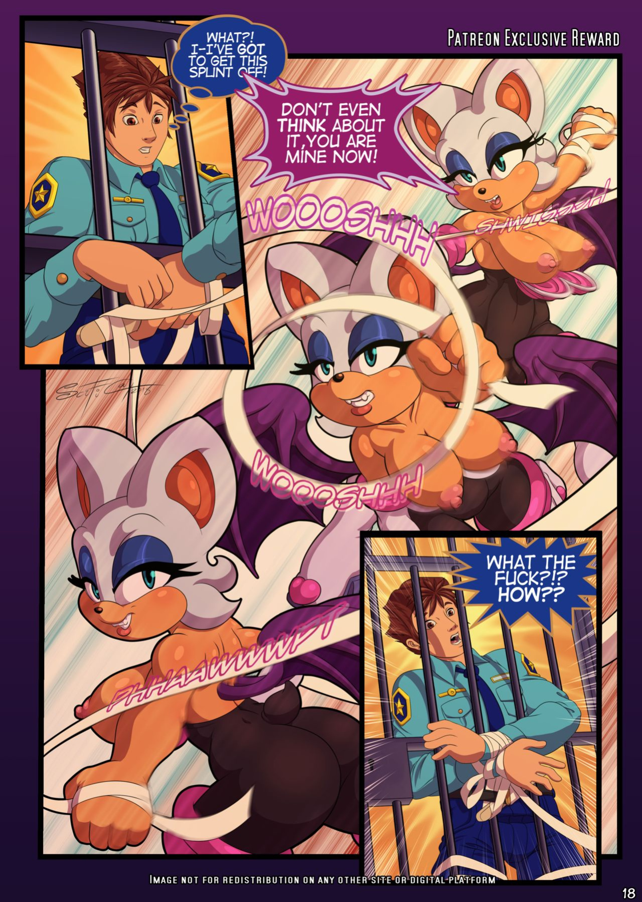 [SciFiCat] Night of The White Bat (Sonic The Hedgehog)