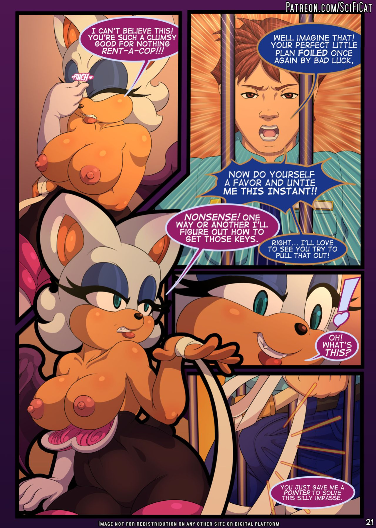 [SciFiCat] Night of The White Bat (Sonic The Hedgehog)
