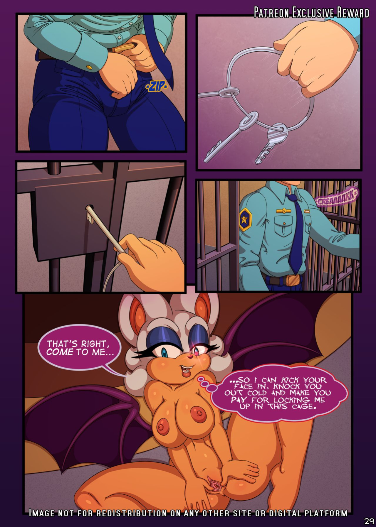 [SciFiCat] Night of The White Bat (Sonic The Hedgehog)