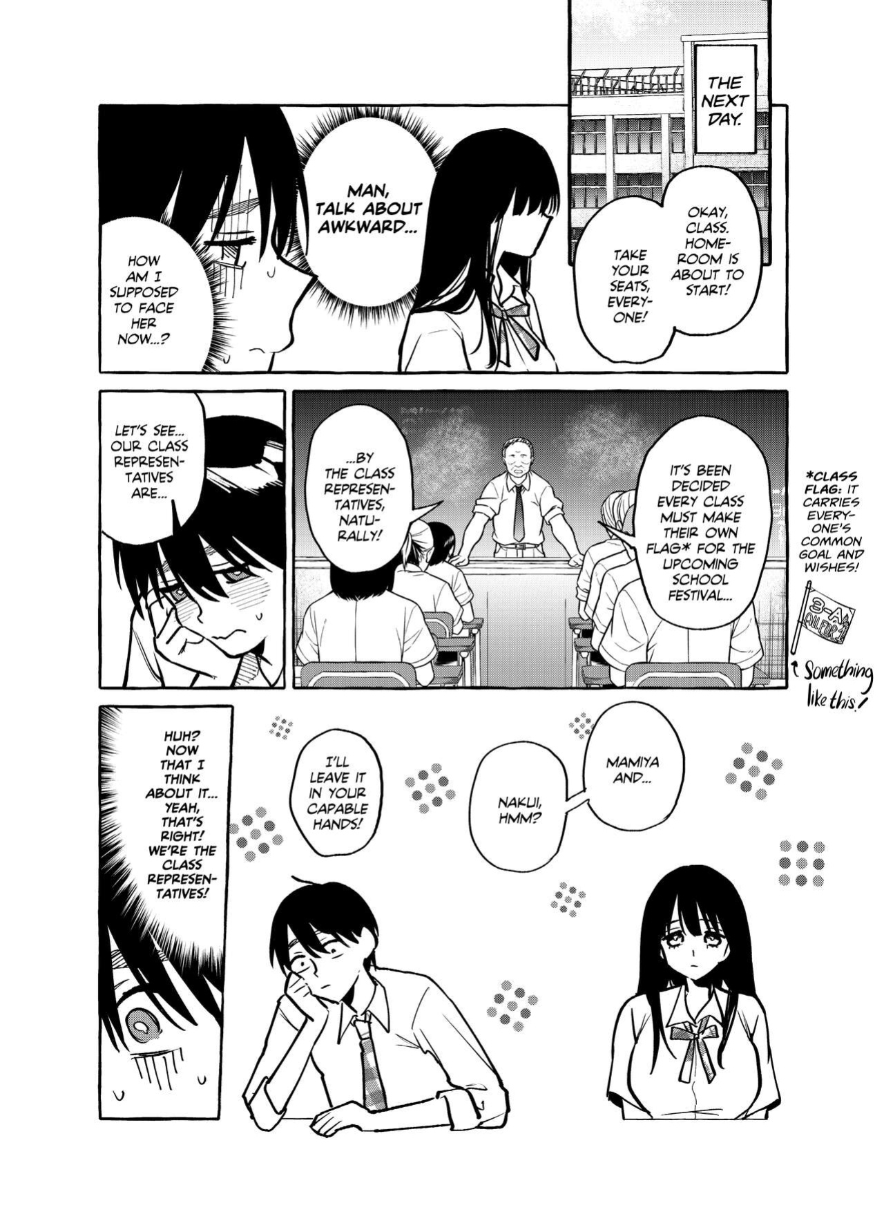 [Konoshiro Shinko (Yamagara Tasuku, Karasuma Yayoi)] Tonari no Seki no Mamiya-san - Mamiya shows off her boobs. [Team Rabu2]