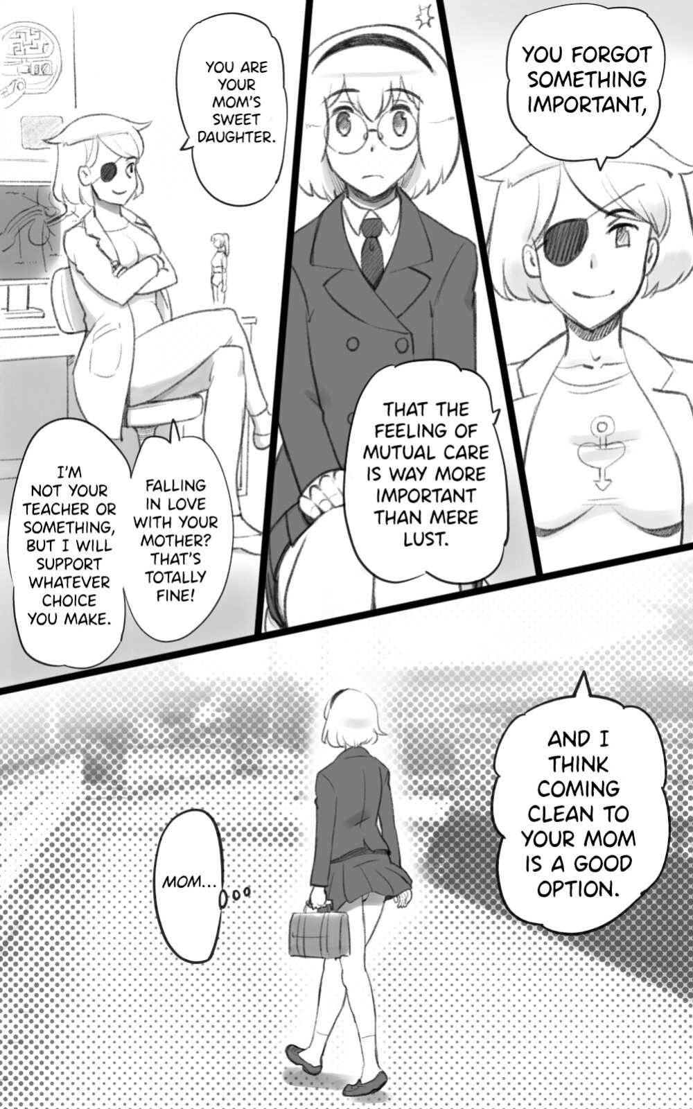 [pink-noise (Mizuiro Megane)] Futakoi ~Futanari Musume wa Mama ni Koi o Suru~ | Futakoi ~A Futanari Daughter's Love For Her Mother~ [DKKMD Translations]