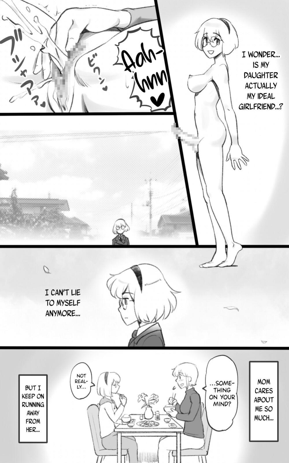[pink-noise (Mizuiro Megane)] Futakoi ~Futanari Musume wa Mama ni Koi o Suru~ | Futakoi ~A Futanari Daughter's Love For Her Mother~ [DKKMD Translations]