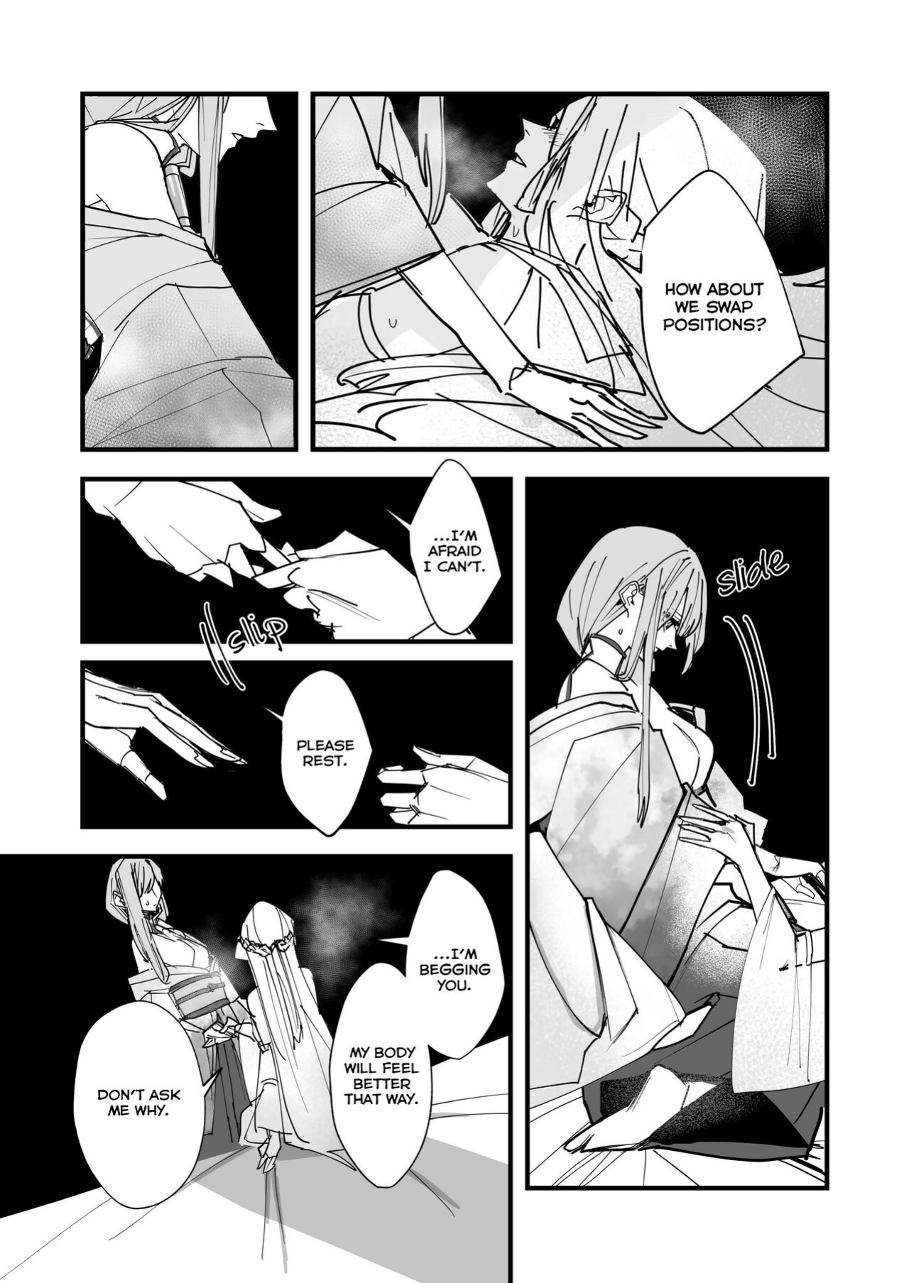 [Hakumaidokoro (Komera)] Tengu no Kuni Shuukaheigetsu | Tengu no Kuni Extra chapter: Bewitching Beauty {/yuri/ Scanlations + Lazy Lily + Hennojin}