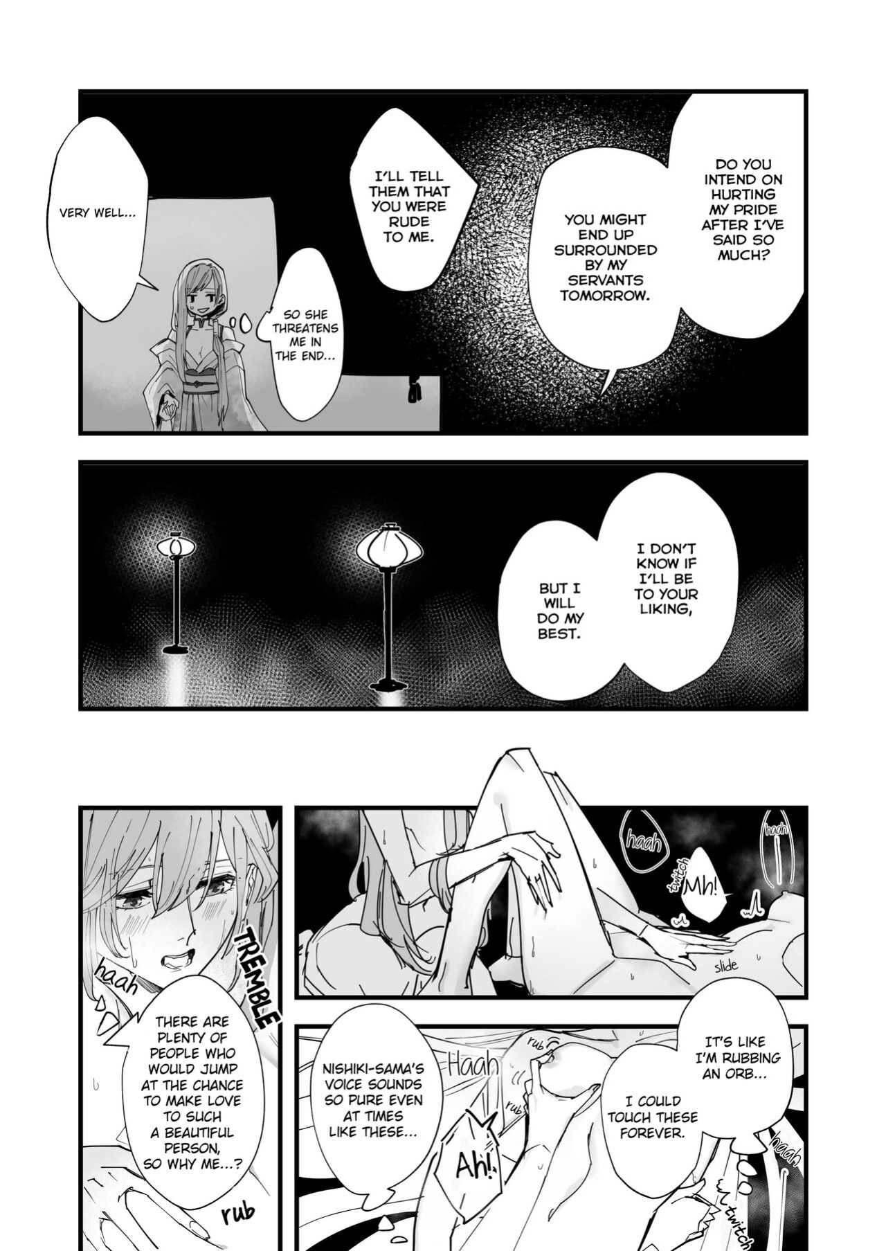 [Hakumaidokoro (Komera)] Tengu no Kuni Shuukaheigetsu | Tengu no Kuni Extra chapter: Bewitching Beauty {/yuri/ Scanlations + Lazy Lily + Hennojin}