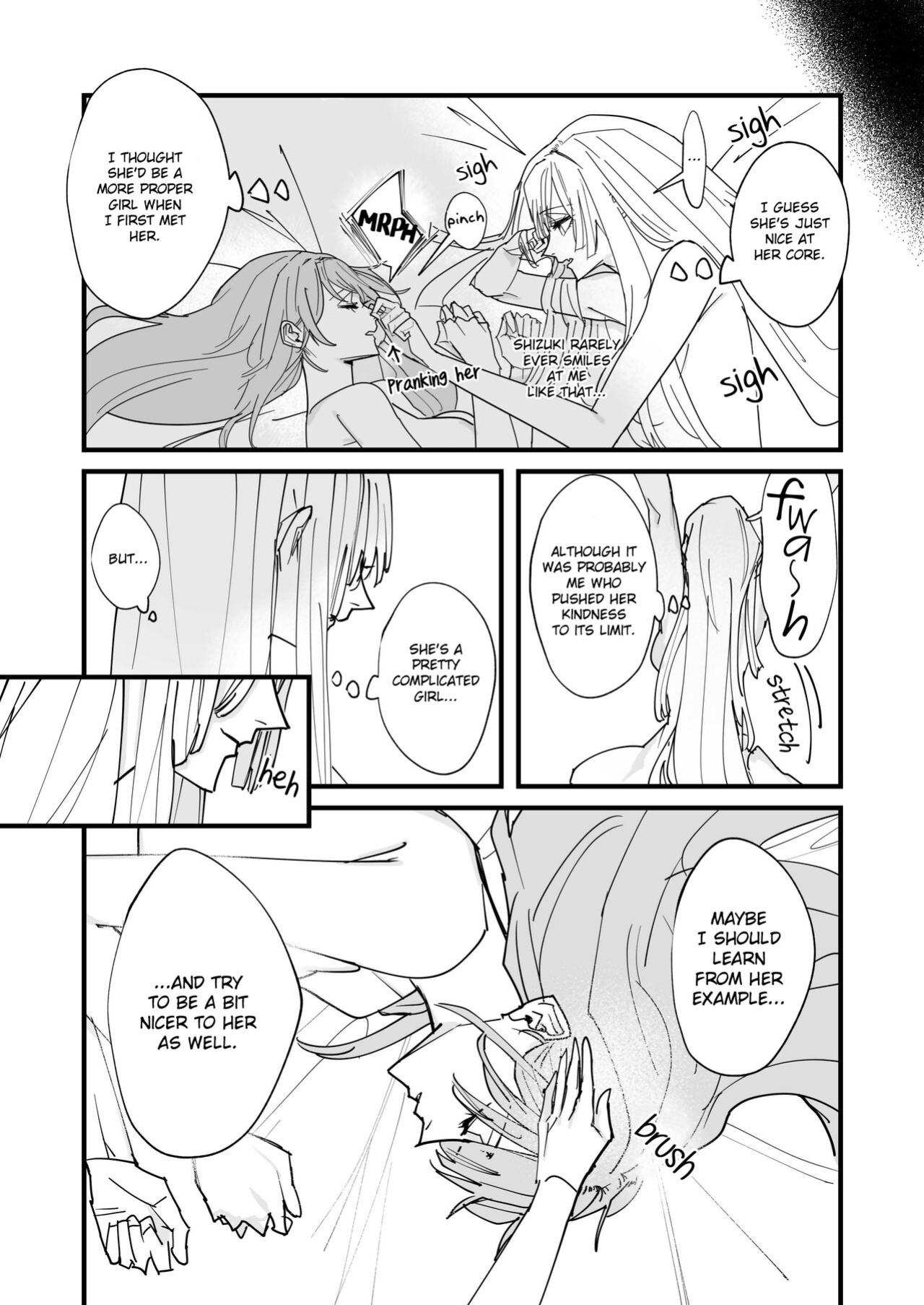 [Hakumaidokoro (Komera)] Tengu no Kuni Shuukaheigetsu | Tengu no Kuni Extra chapter: Bewitching Beauty {/yuri/ Scanlations + Lazy Lily + Hennojin}