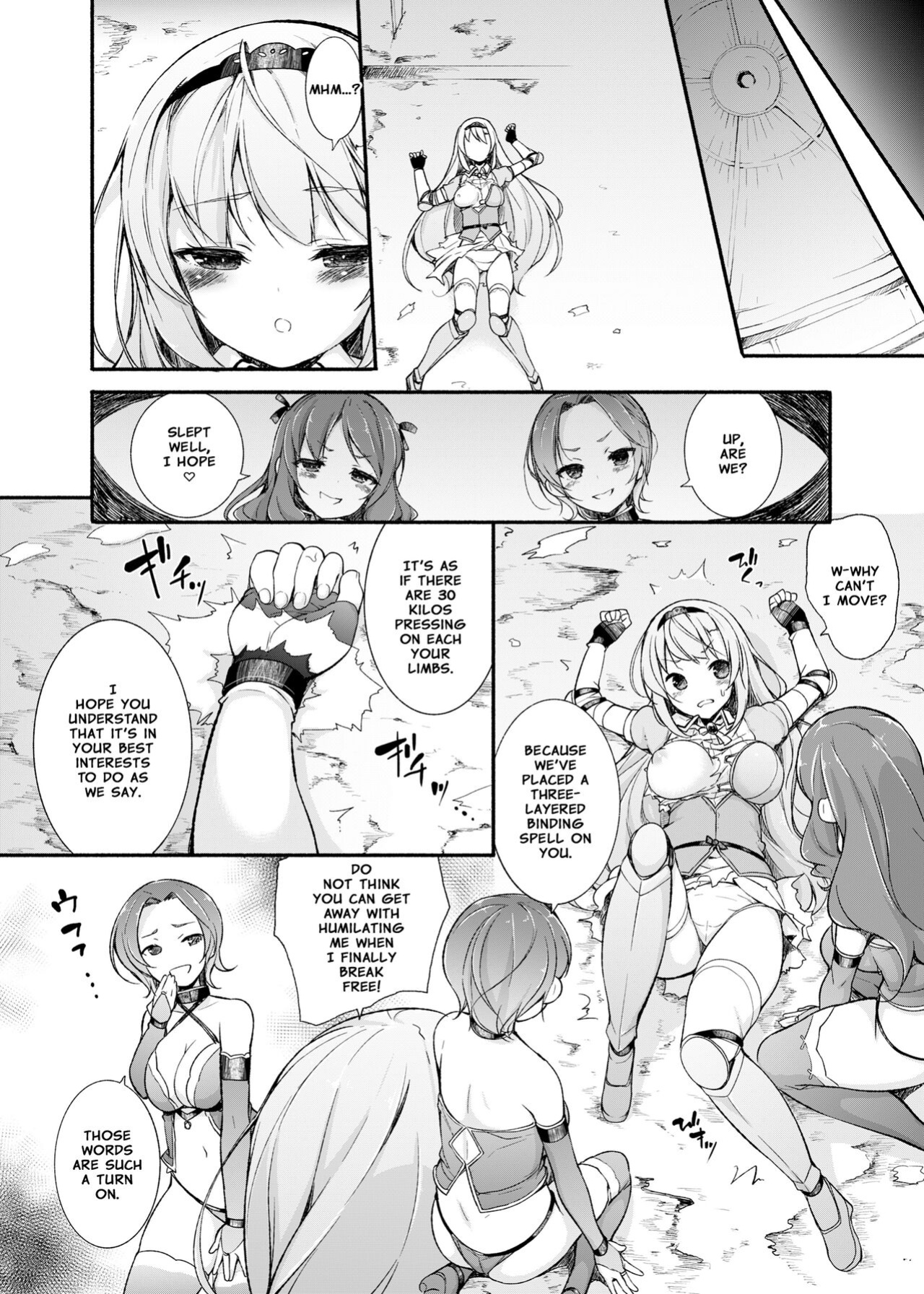 [Massaratou (Motomushi)] Onna Kishi Sei Ruruna ~Kishi Mahou Gakuen Intan~ | Maiden Knight Lilouna ~The Degenerate Knight-Mage Academy Feud~