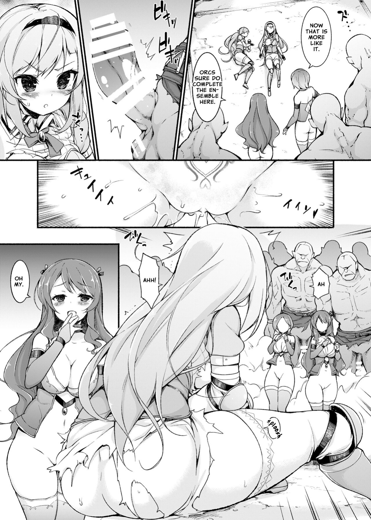 [Massaratou (Motomushi)] Onna Kishi Sei Ruruna ~Kishi Mahou Gakuen Intan~ | Maiden Knight Lilouna ~The Degenerate Knight-Mage Academy Feud~
