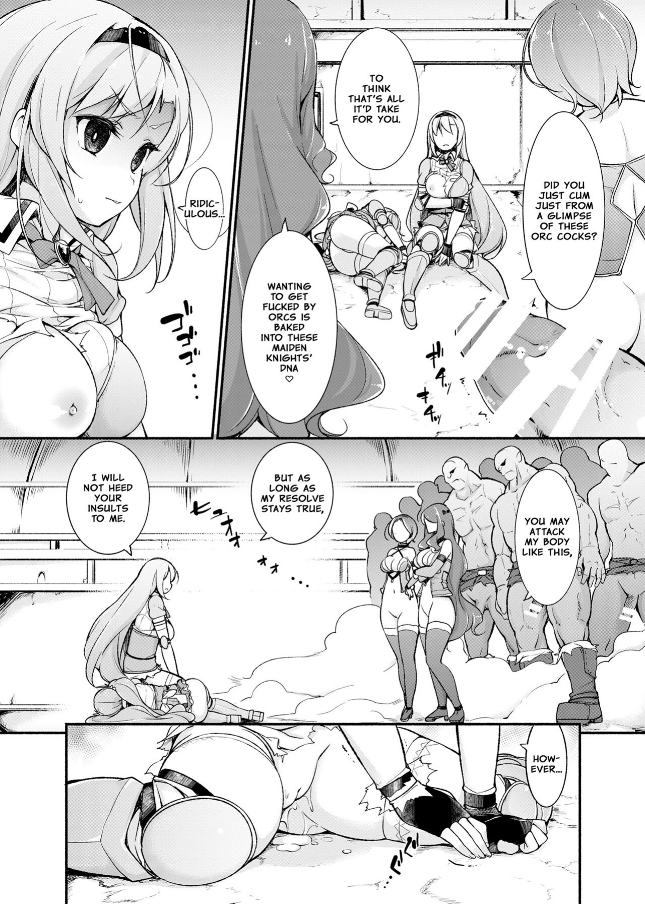 [Massaratou (Motomushi)] Onna Kishi Sei Ruruna ~Kishi Mahou Gakuen Intan~ | Maiden Knight Lilouna ~The Degenerate Knight-Mage Academy Feud~