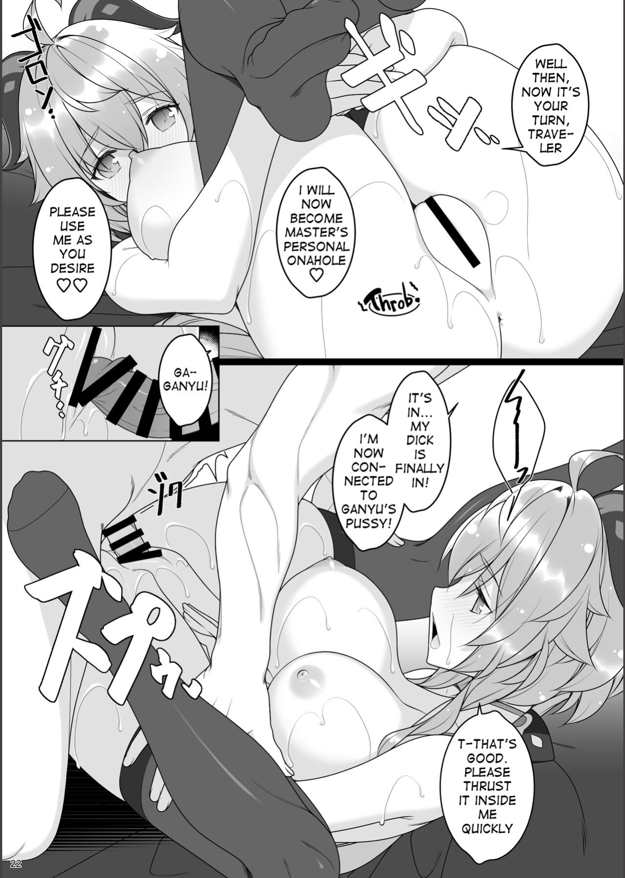 [Yuusha-sama Go-ikkou (Nemigi Tsukasa)] Gokuraku Kikou Ni (Genshin Impact) [Studi Persangean]