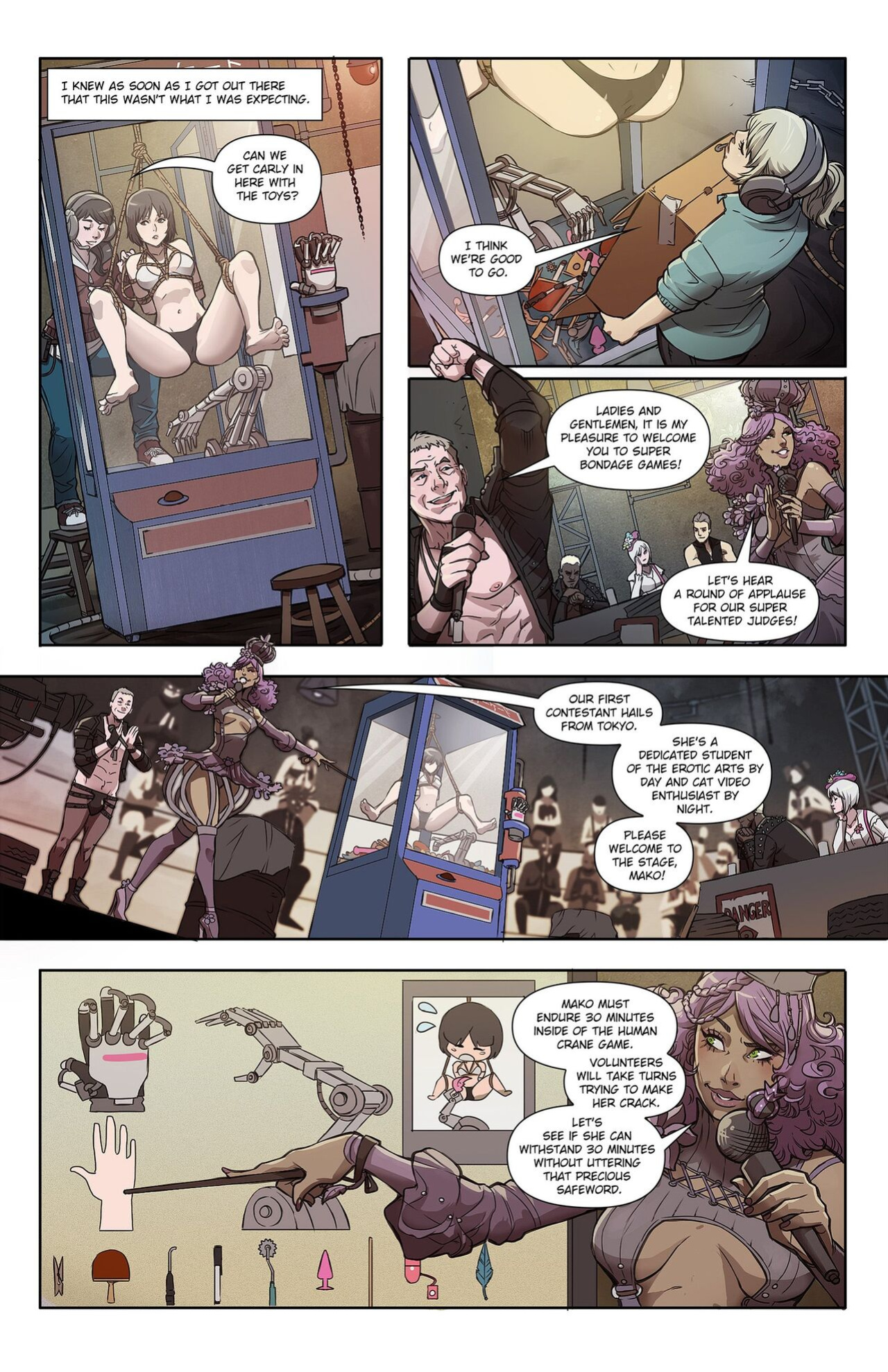 [Danusko] Bondage Games - Issue 1-5