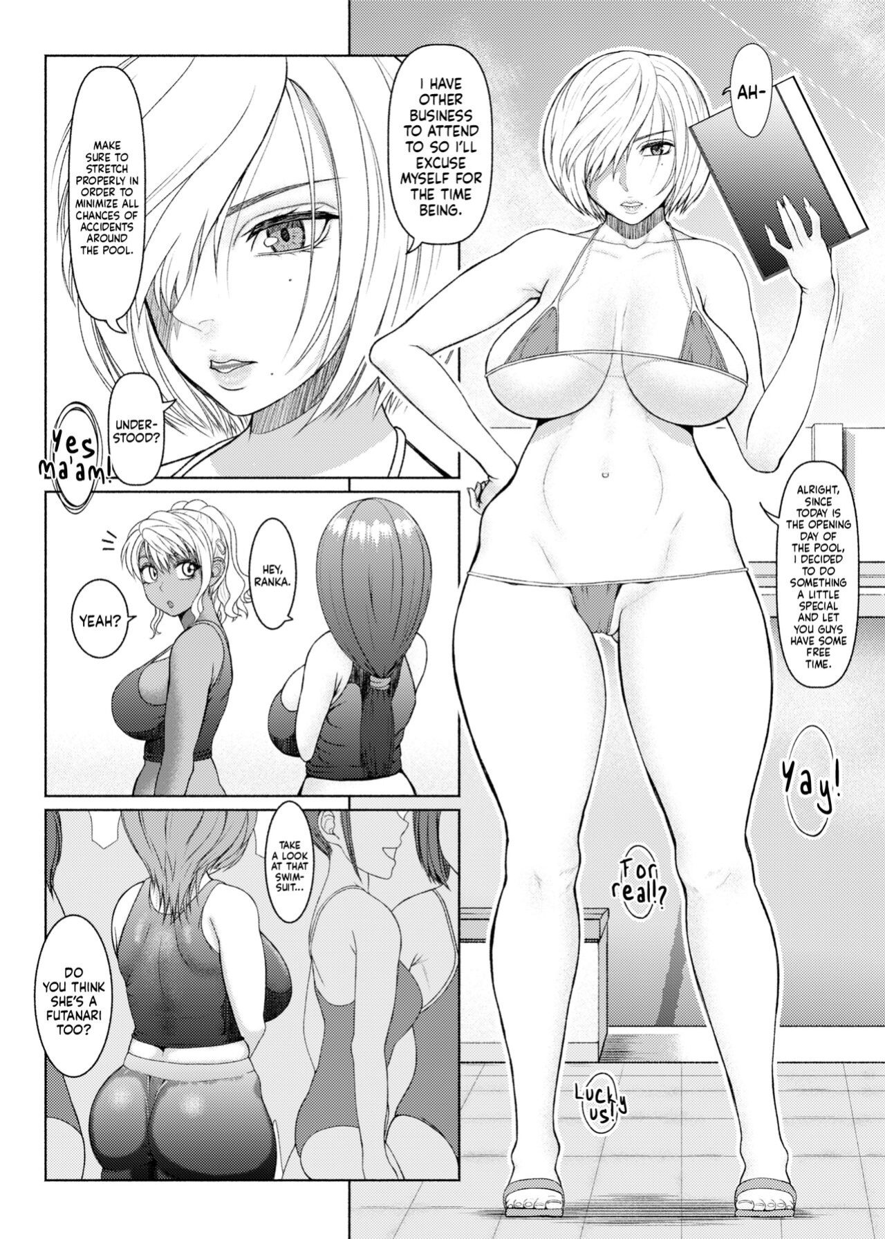 [ray-raw (Nobuhiro)] Futanari Bitch Gal wa Suki desu ka? Part 6