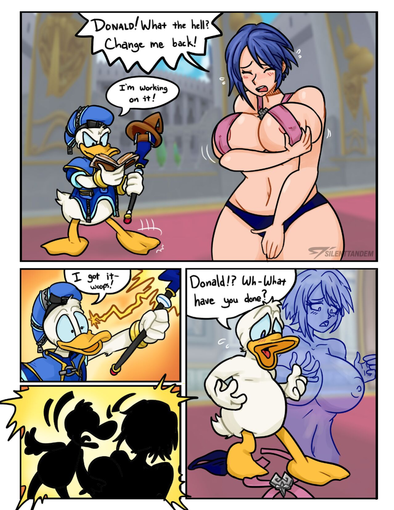 [TSFSingularity (SilentTandem)] Aqua-ducked! (Kingdom Hearts)