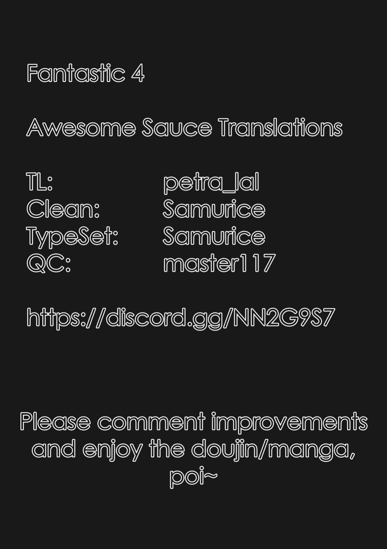 (C66) [Megaki (Chin)] Fantastic4 (Clannad) [Awesome Sauce] [SPDSD] [Colorized]