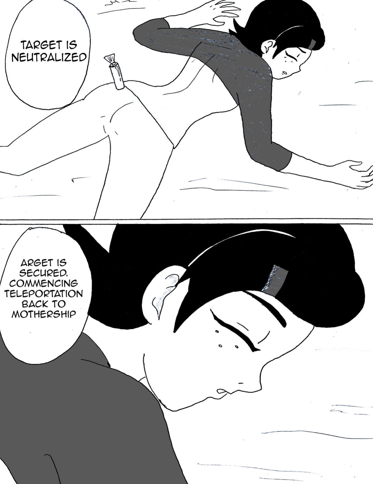 [CecyArtByTenshi] Alien Abduction (Ben 10)