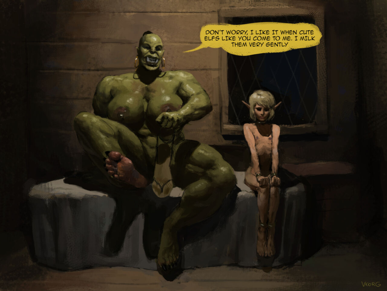 [vkorg] Orc Footjob