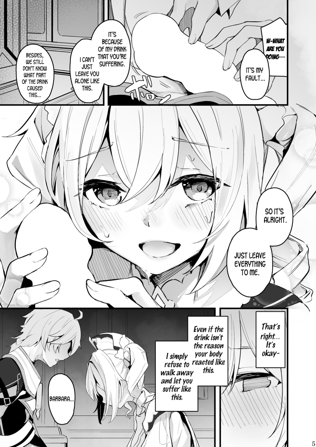 [Hanairo Spoon (Cucchiore)] A Genuine Sentiment (Genshin Impact) [LunaticSeibah]