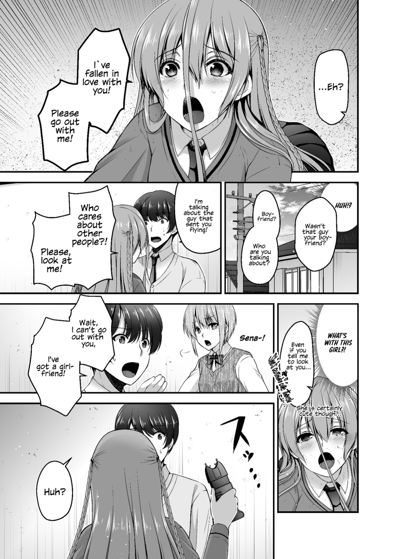 [Misaki Teishoku. (Misaki Kaho.)] Dokusen Kanojo | Monopolizing Girlfriend [Kafka]