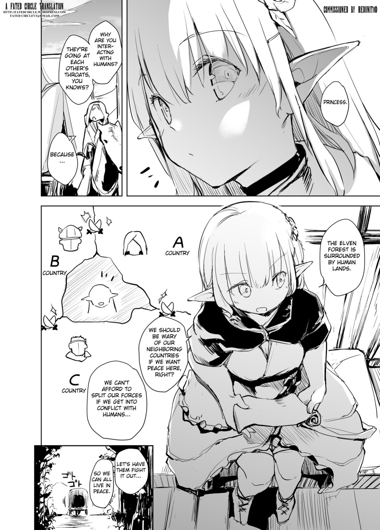 [Kaede Momiji (Shijokko)] Heiwa no Tame Elf no Hime-sama o Nemuraseru Ohanashi [FC]