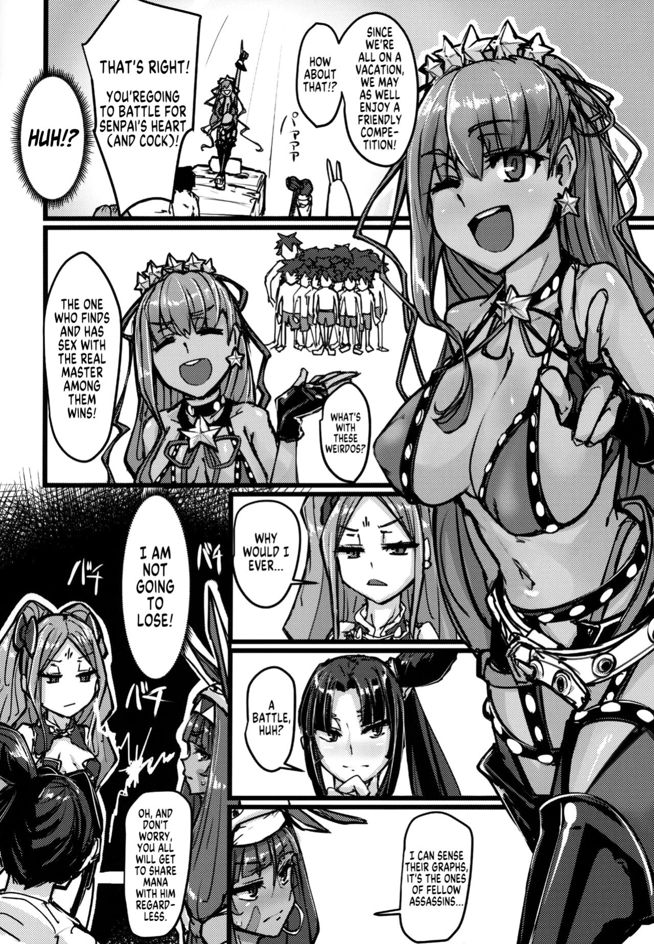 (C95) [K2 Manhole (P)] AssAssIN+M (Fate/Grand Order) [MegaFagget]
