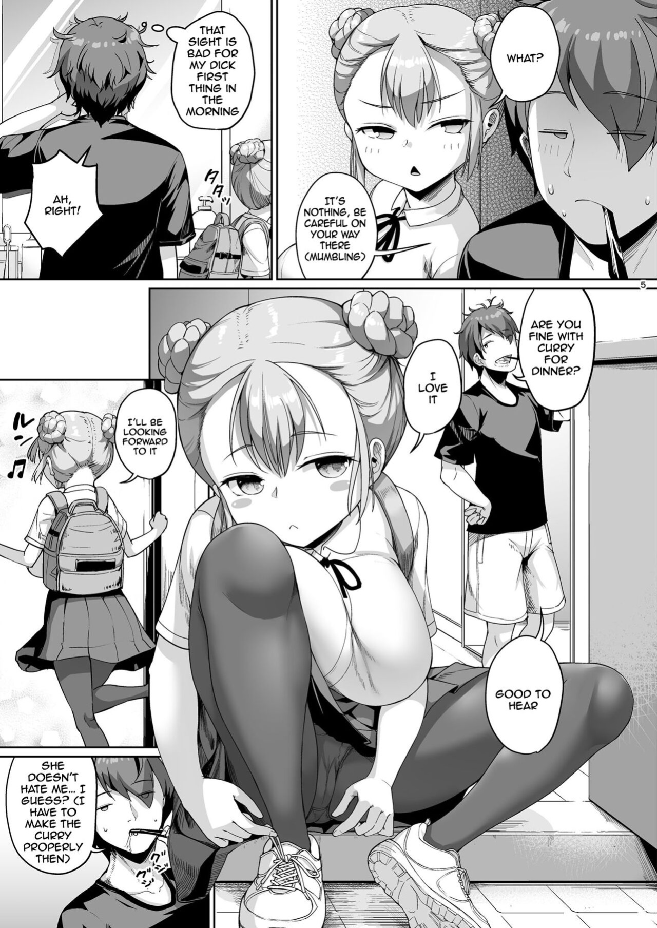 [Zetsubou Shiromuji (Shousan Bouzu)] Kyonyuu no Oyako ni Osewa ni Nattemasu. Musume Hen | Getting To Fuck Both Big Breasted Mother and Daughter - Daughter Edition