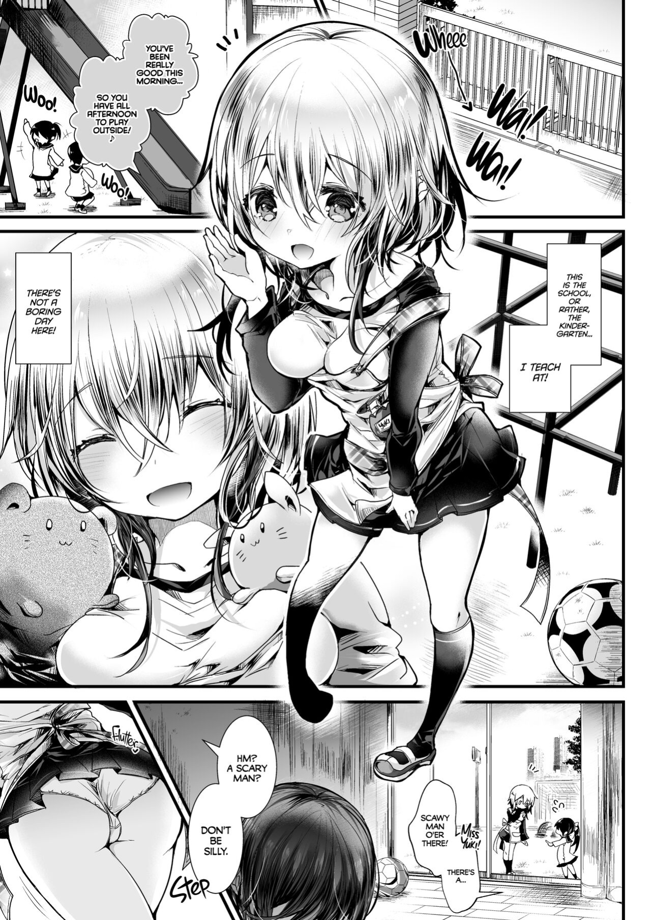 [blue killer (Doku Denpa)] Sensei wa Kawaikute Yasashikute Minna no Osewao Shite Kuremasu | The Sweet, Adorable Baby-Faced Teacher Looks After Me