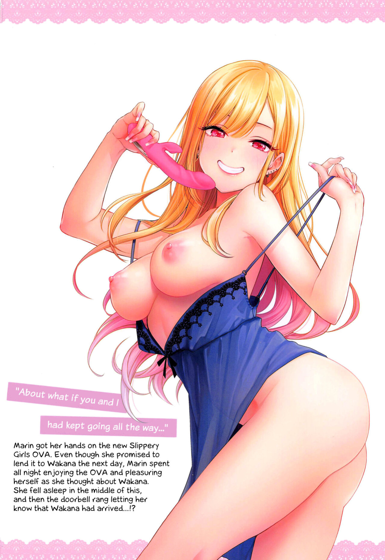 (C100) [Yukisizuku (Naganeko)] Gojou-kun no Koto ga Daishuki Sugite Yona Yona Hakadotte Ita Koto ga Bareta Ken (Sono Bisque Doll wa Koi o Suru) [rookie84]