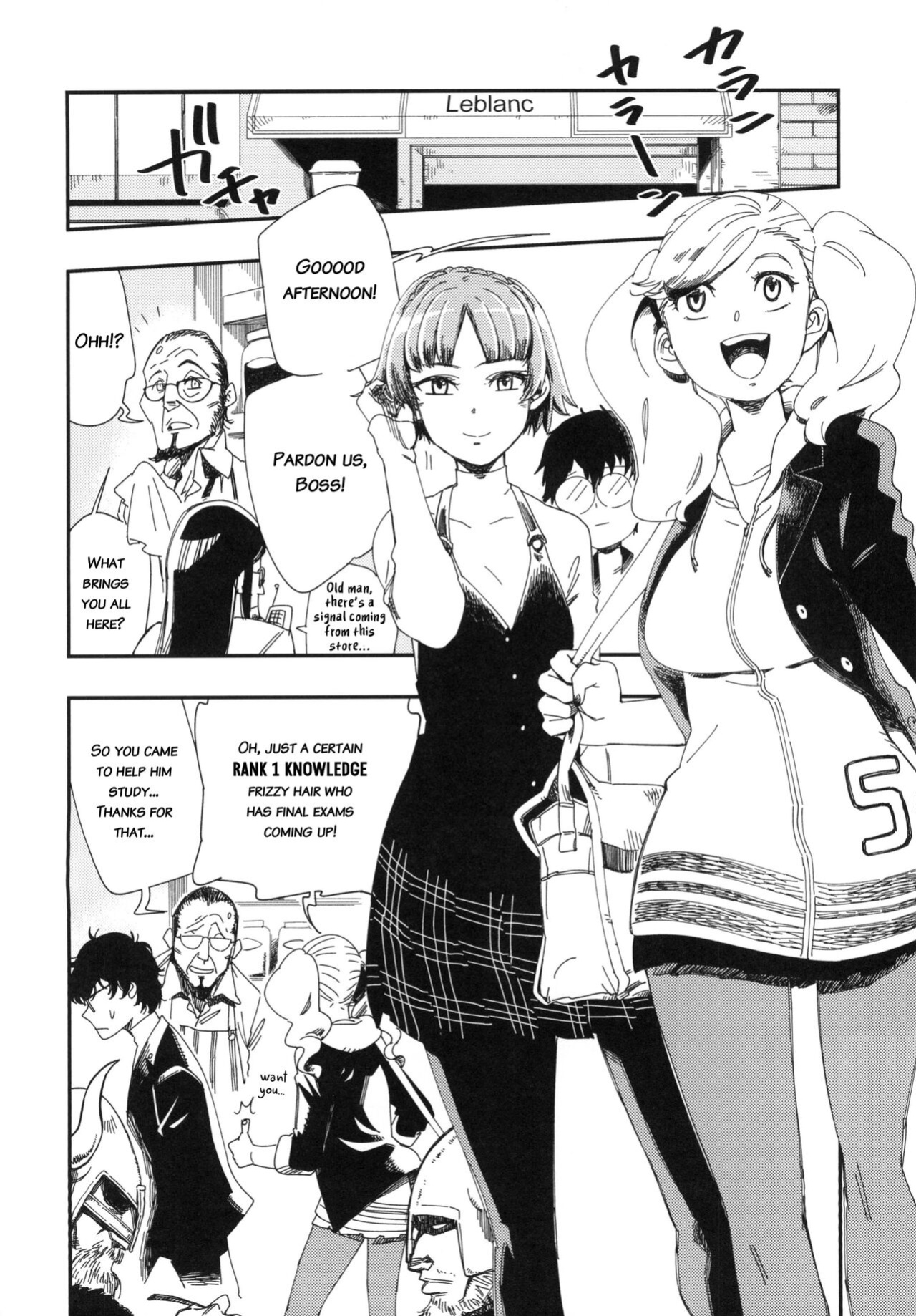 (CT29) [Haraise Kaiwai (Yucchris)] COFFEE & SPAM (Persona 5) [bibiten]