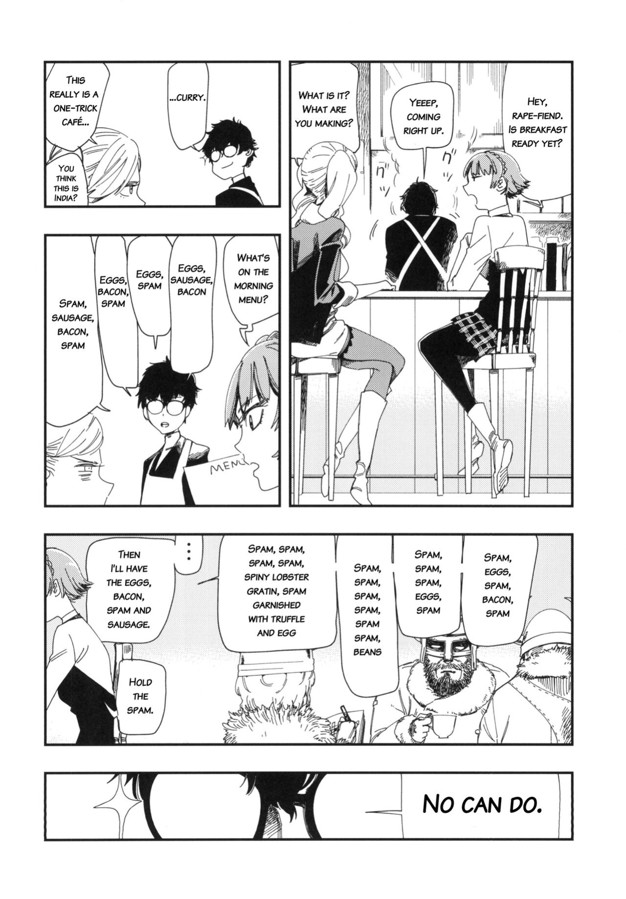 (CT29) [Haraise Kaiwai (Yucchris)] COFFEE & SPAM (Persona 5) [bibiten]
