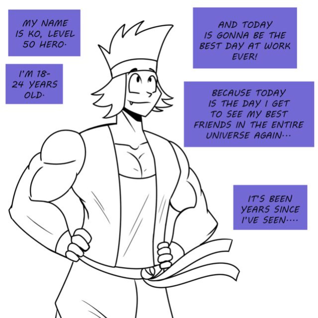 Thicc-verse O.K K.O (Chillguydraws)