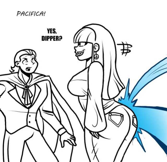 Thicc-verse Gravity Falls (Chillguydraws)