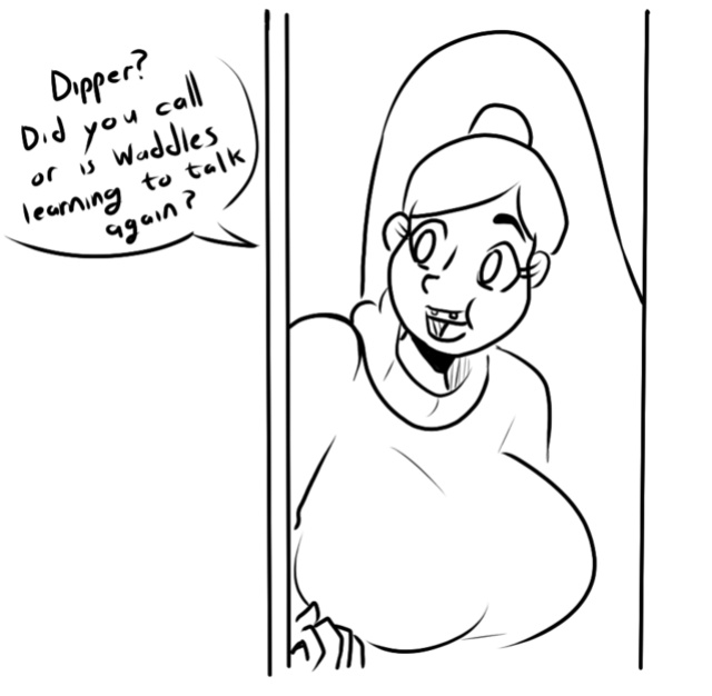 Thicc-verse Gravity Falls (Chillguydraws)