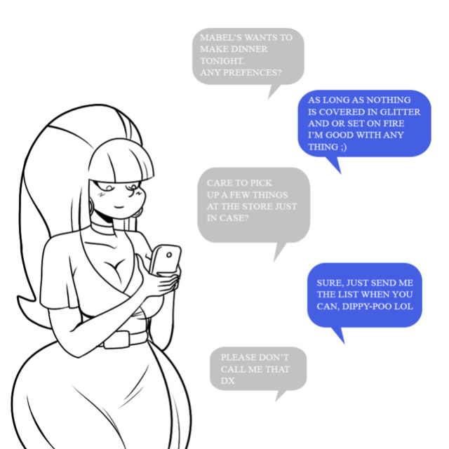 Thicc-verse Gravity Falls (Chillguydraws)