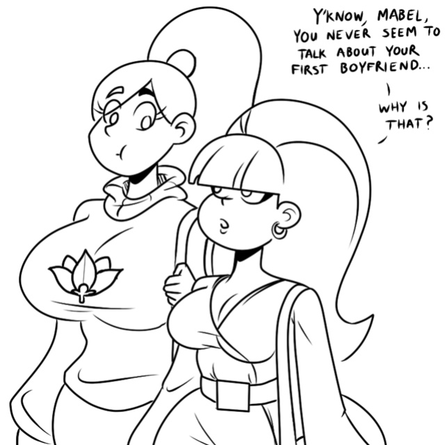 Thicc-verse Gravity Falls (Chillguydraws)