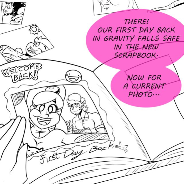 Thicc-verse Gravity Falls (Chillguydraws)