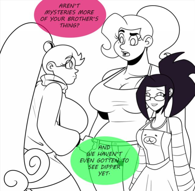Thicc-verse Gravity Falls (Chillguydraws)