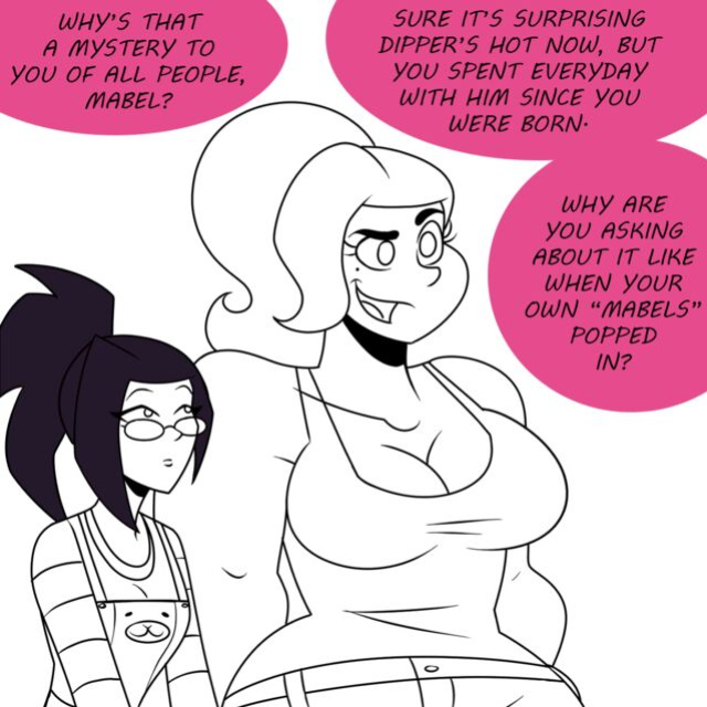 Thicc-verse Gravity Falls (Chillguydraws)