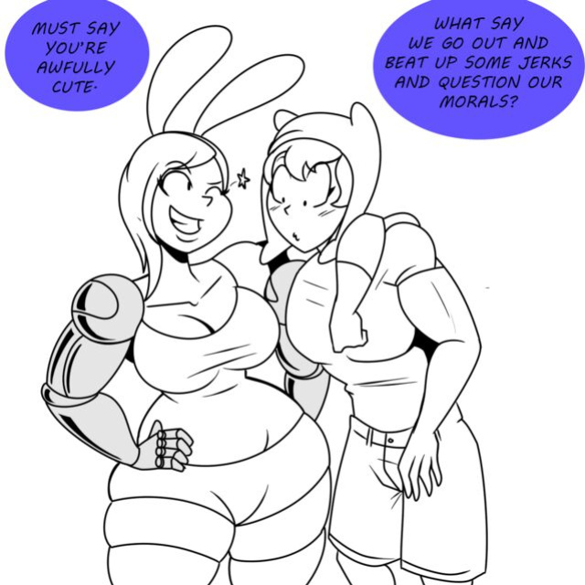 Thicc-verse Adventure Time (Chillguydraws)