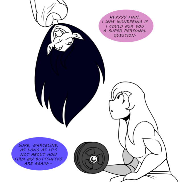 Thicc-verse Adventure Time (Chillguydraws)