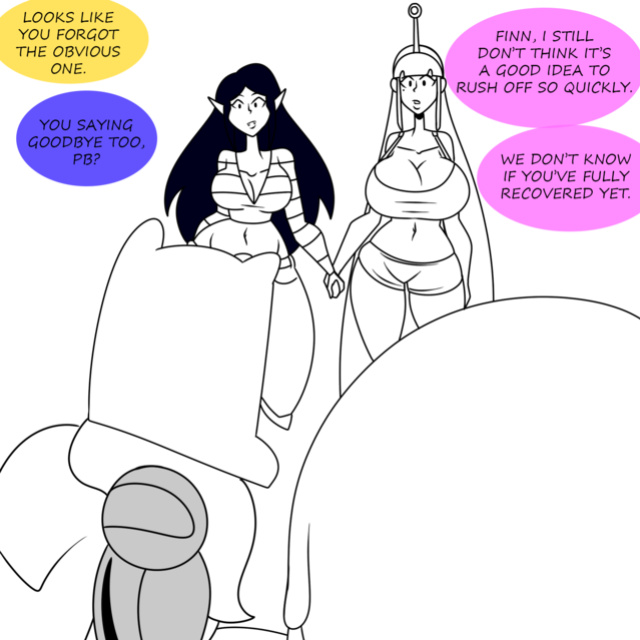 Thicc-verse Adventure Time (Chillguydraws)