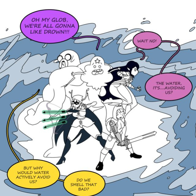 Thicc-verse Adventure Time (Chillguydraws)