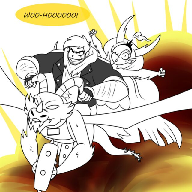 Thicc-verse Star VS The Forces Of Evil (Chillguydraws)