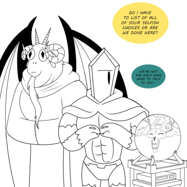 Thicc-verse Star VS The Forces Of Evil (Chillguydraws)