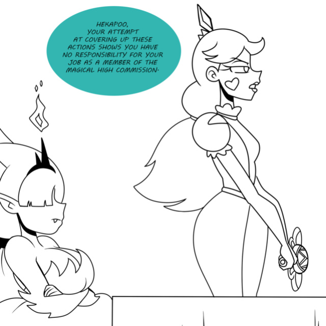Thicc-verse Star VS The Forces Of Evil (Chillguydraws)