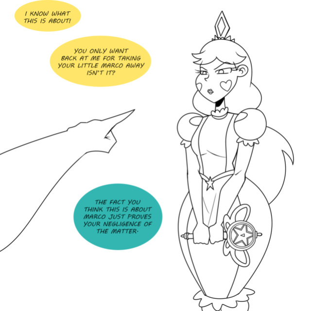 Thicc-verse Star VS The Forces Of Evil (Chillguydraws)