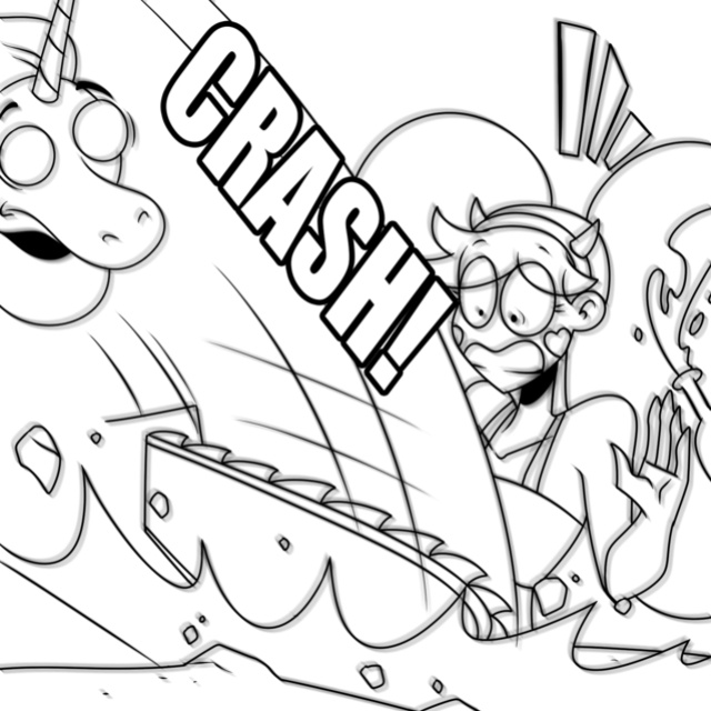 Thicc-verse Star VS The Forces Of Evil (Chillguydraws)