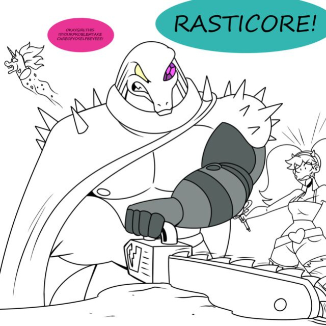 Thicc-verse Star VS The Forces Of Evil (Chillguydraws)